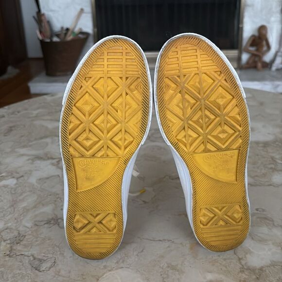 Converse One Star Low 'Beige Yellow' Suede Leather - Picture 12 of 13